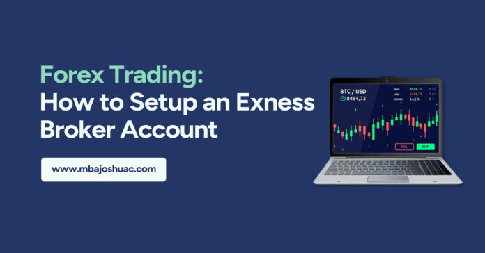 a laptop showing forex market trends